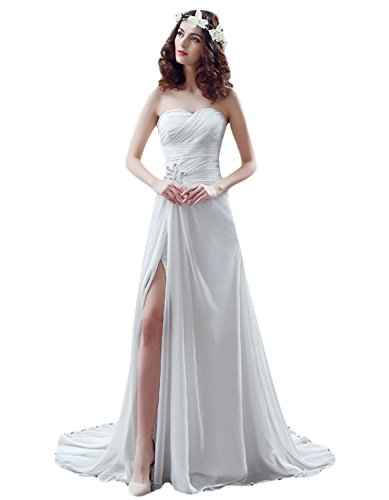 White-lace Up Back