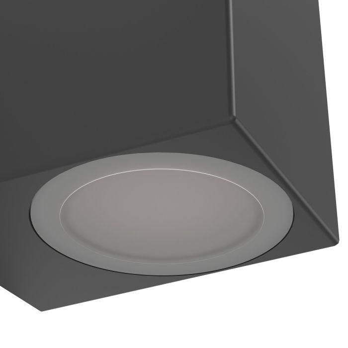 Eglo Jabaga IP44 Black Wall Light - Outdoor Waterproof Wall Sconce for Patio, Garden, Porch & Entryway Lighting