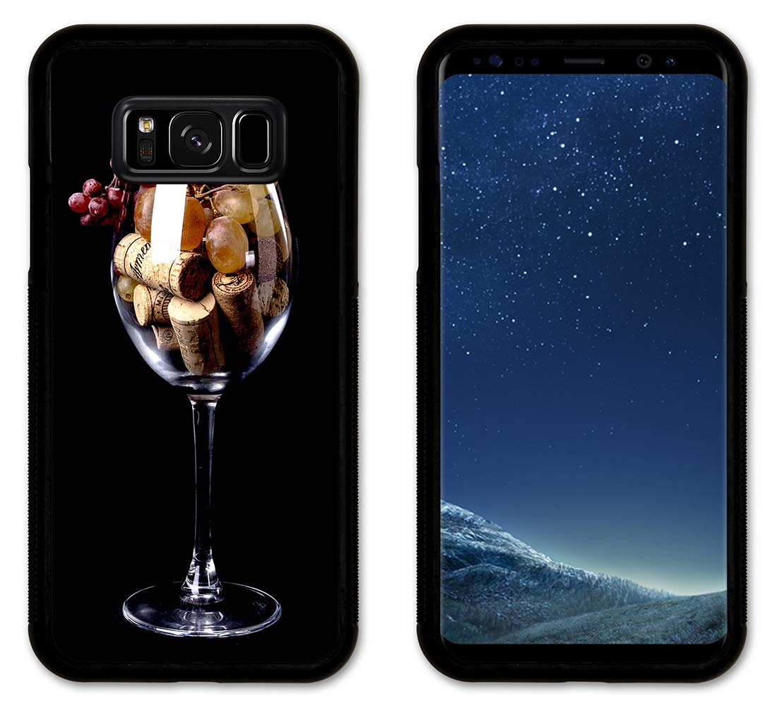 Slim Samsung Galaxy S8 Phone Case - Wine Glass Cork Design for Protection & Style