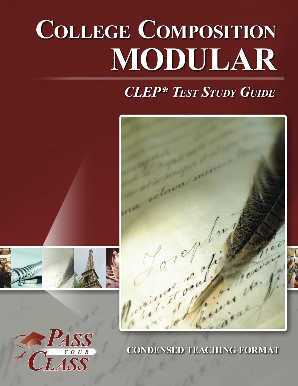 College Composition Modular CLEP Test Study Guide - Best Prep Book for CLEP Exam Success | Perfect for Students & Self-Learners