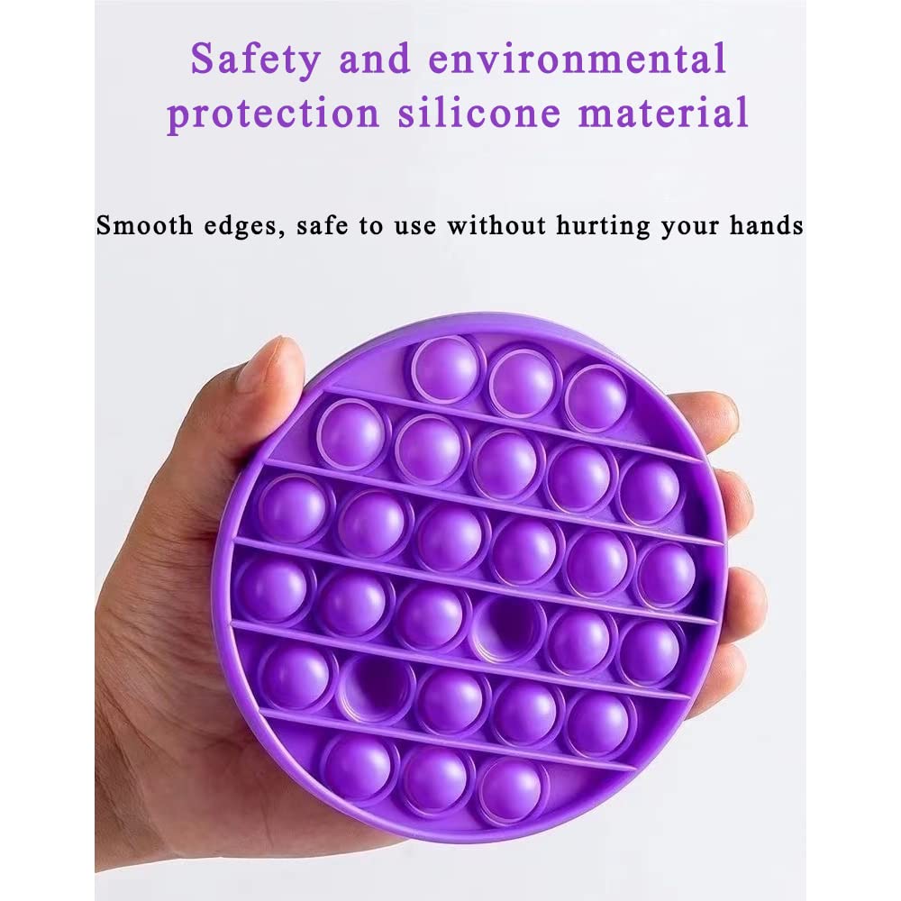 **12-Piece Fidget Toy Set - Push Pop Sensory Stress Relief Toys for Kids & Adults - Bulk Party Favors, Classroom Prizes, Easter Gifts - Perfect for Anxiety Relief, Focus, and Fun at Home, School, or Office**