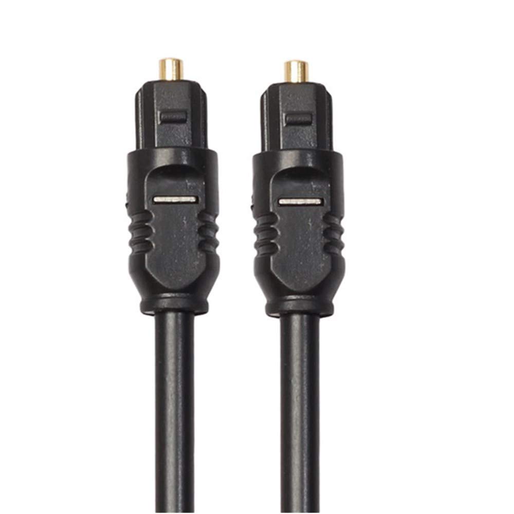 Premium Digital Optical Audio Cable - Toslink Male to Male 1m (3.3ft) - High-Speed Fiber Optic SPDIF Cable for Home Theater, Sound Bar, TV, PS5, Xbox & Audio Systems