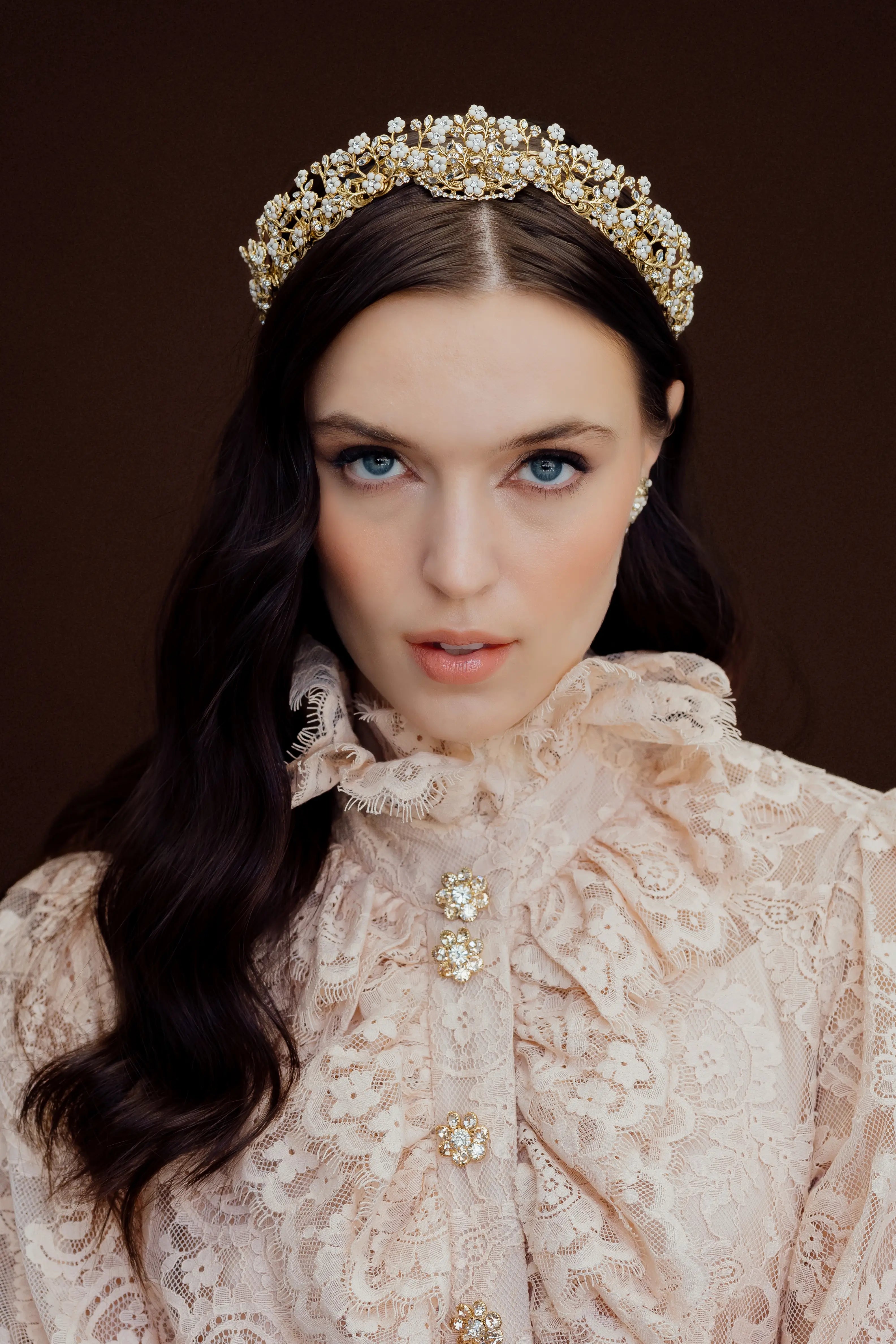 BRISELETTE CROWN - Elegant Adjustable Bracelet for Women, Fashion Jewelry Gift for Her, Perfect for Parties, Weddings & Special Occasions
