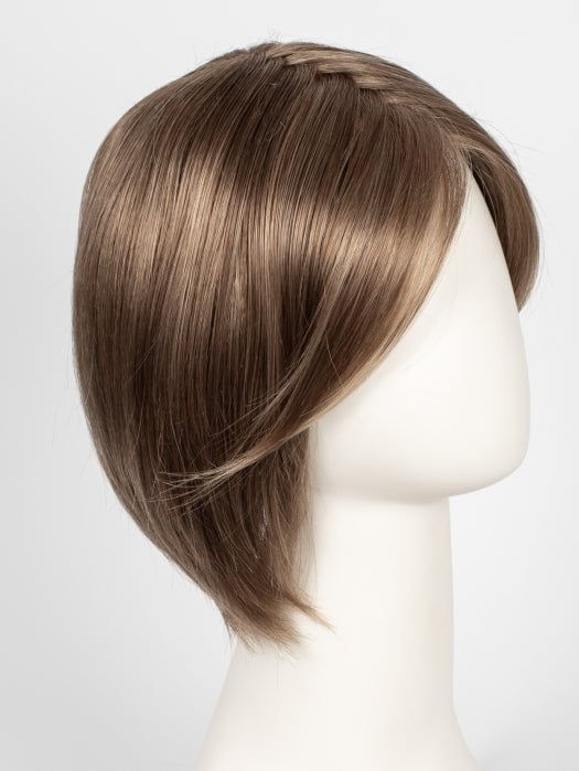 Classic Cool Synthetic Lace Front Wig with Mono Part - Natural Looking Human Hair Replacement for Daily Wear, Cosplay & Special Occasions
