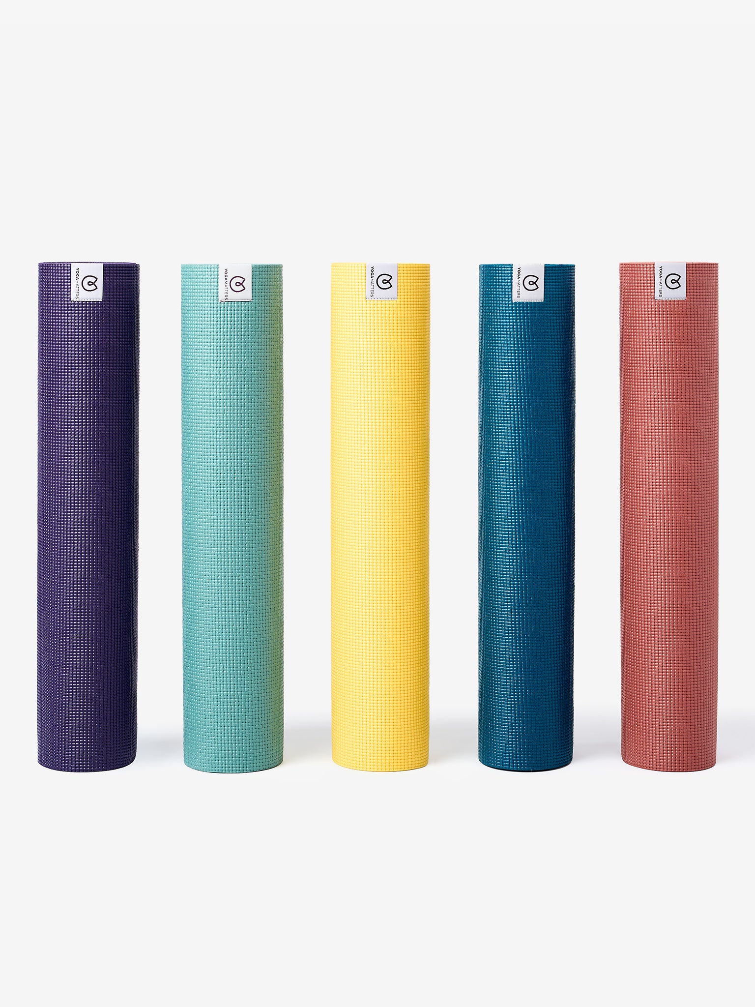 Yogamatters Sticky Yoga Mat - Non-Slip Eco-Friendly Exercise Mat for Yoga, Pilates & Home Workouts - Perfect for Beginners & Professionals