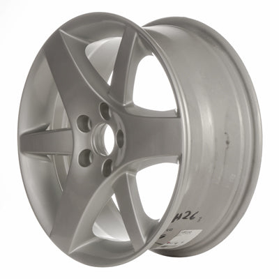 17 Inch Saab 9-3 ALY068230 OEM Silver Wheel Rim 2002-2010 Model (Part# 400132908.55315) - Perfect Replacement for Saab 93 Sedan & Convertible