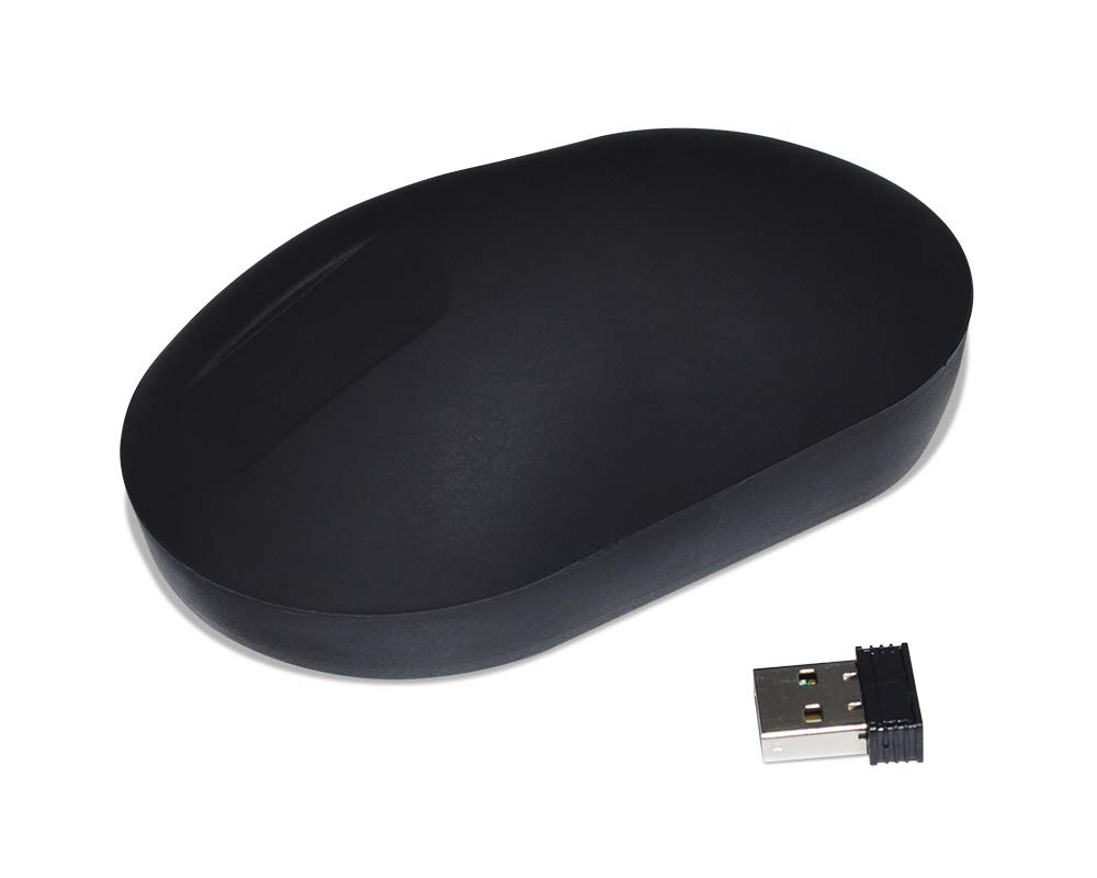 PUREKEYS Medical Wireless Mouse - Hygienic Touch Scroll Silicone Mouse for Hospital, Dentist, Cleanroom, Laboratory & Industrial Use | Easy to Clean, Flat & Flexible Design | Ideal for Sterile Environments & Healthcare Professionals