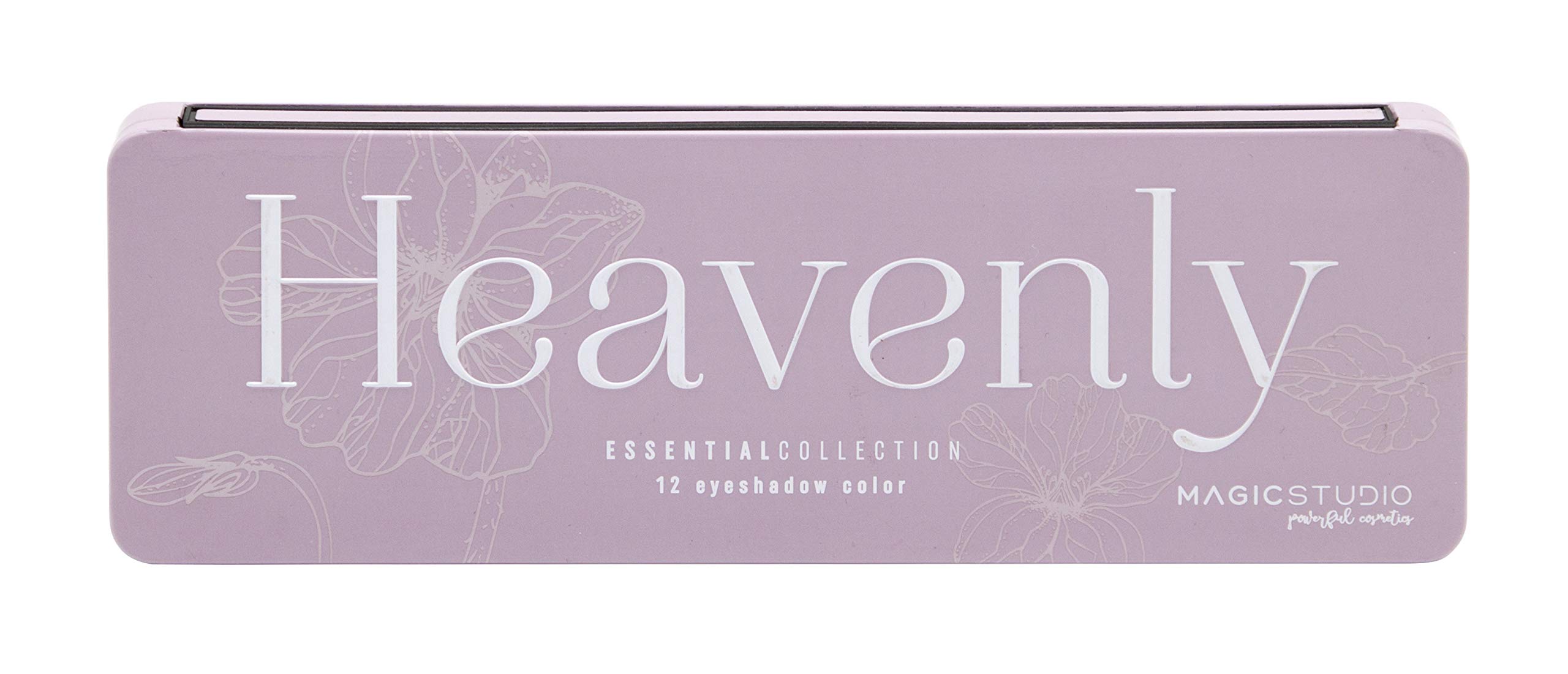 Heavenly 12-Color Eyeshadow Palette by Magic Studio - Perfect for Day & Night Makeup Looks