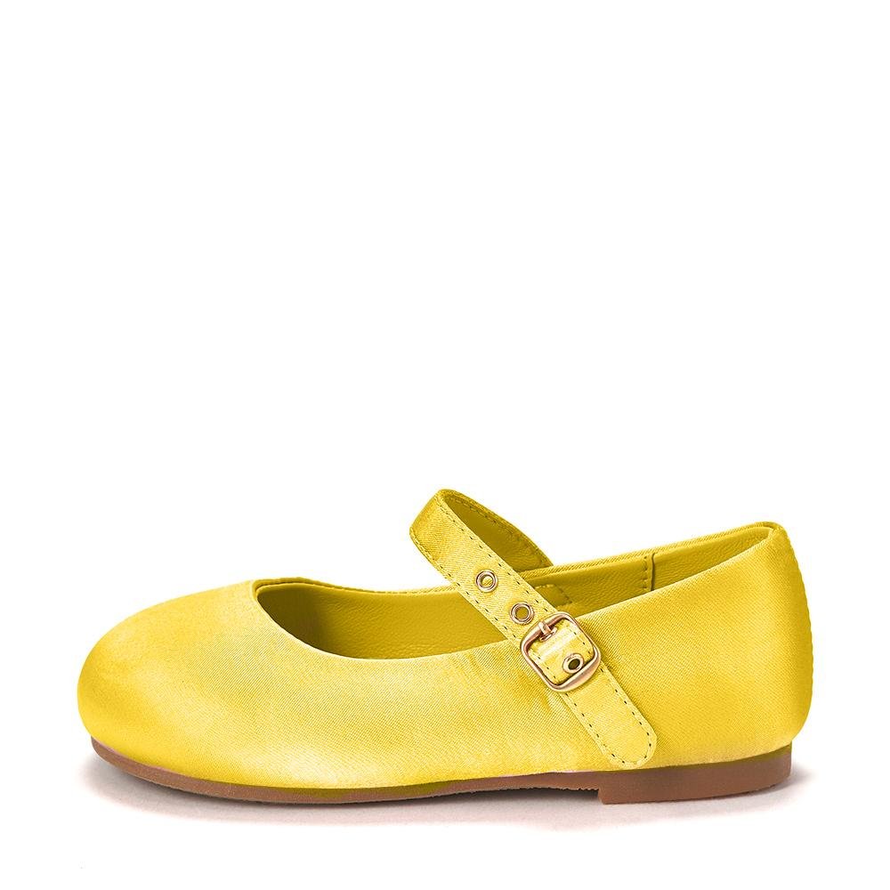 Elegant Eva Satin Yellow Dress - Perfect for Weddings, Parties & Special Occasions