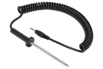 Fluke 80PR 60 RTD Temperature Probe - Compatible with Fluke 66 & 68 Multimeters - High Accuracy Resistance Temperature Detector for HVAC, Industrial & Laboratory Use