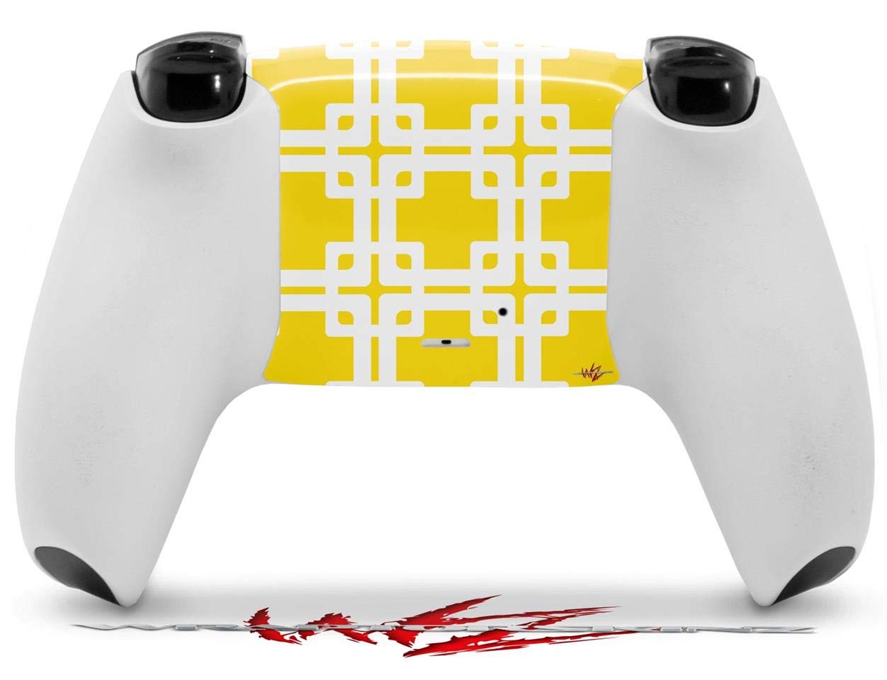 PS5 DualSense Controller Skin Wrap - Yellow for Gaming & Protection
