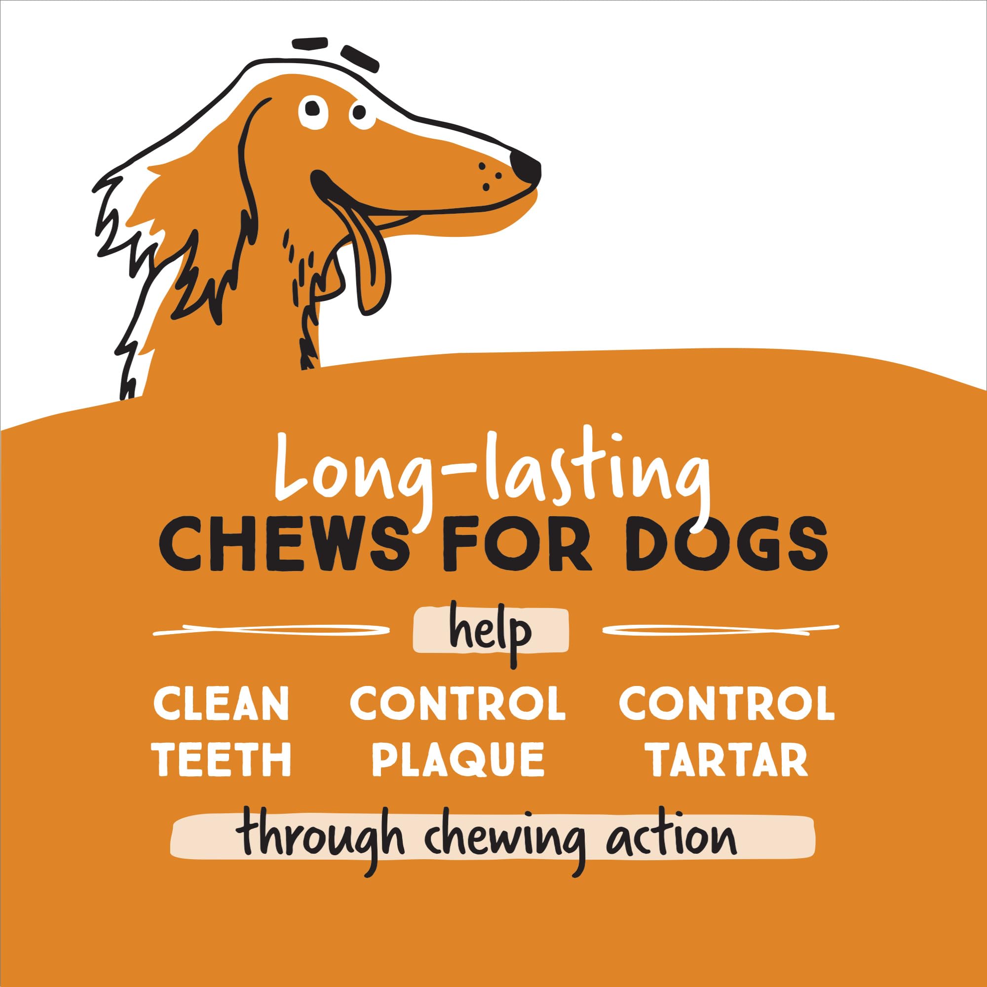 Ultra Chewy Double Treat Bones for Dogs - Long-Lasting USA Made Dog Treats for Large & Small Breeds - Highly Digestible Peanut Butter & Chicken Flavor (2 Pack) - Perfect for Aggressive Chewers, Training Rewards & Dental Health