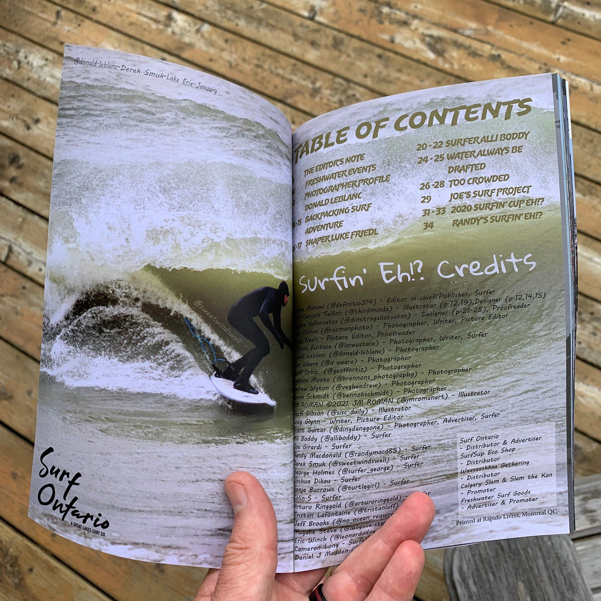 Surfin' Eh! Magazine Issue 2020 - Surfing Culture & Lifestyle - Perfect for Beach Enthusiasts & Surf Lovers