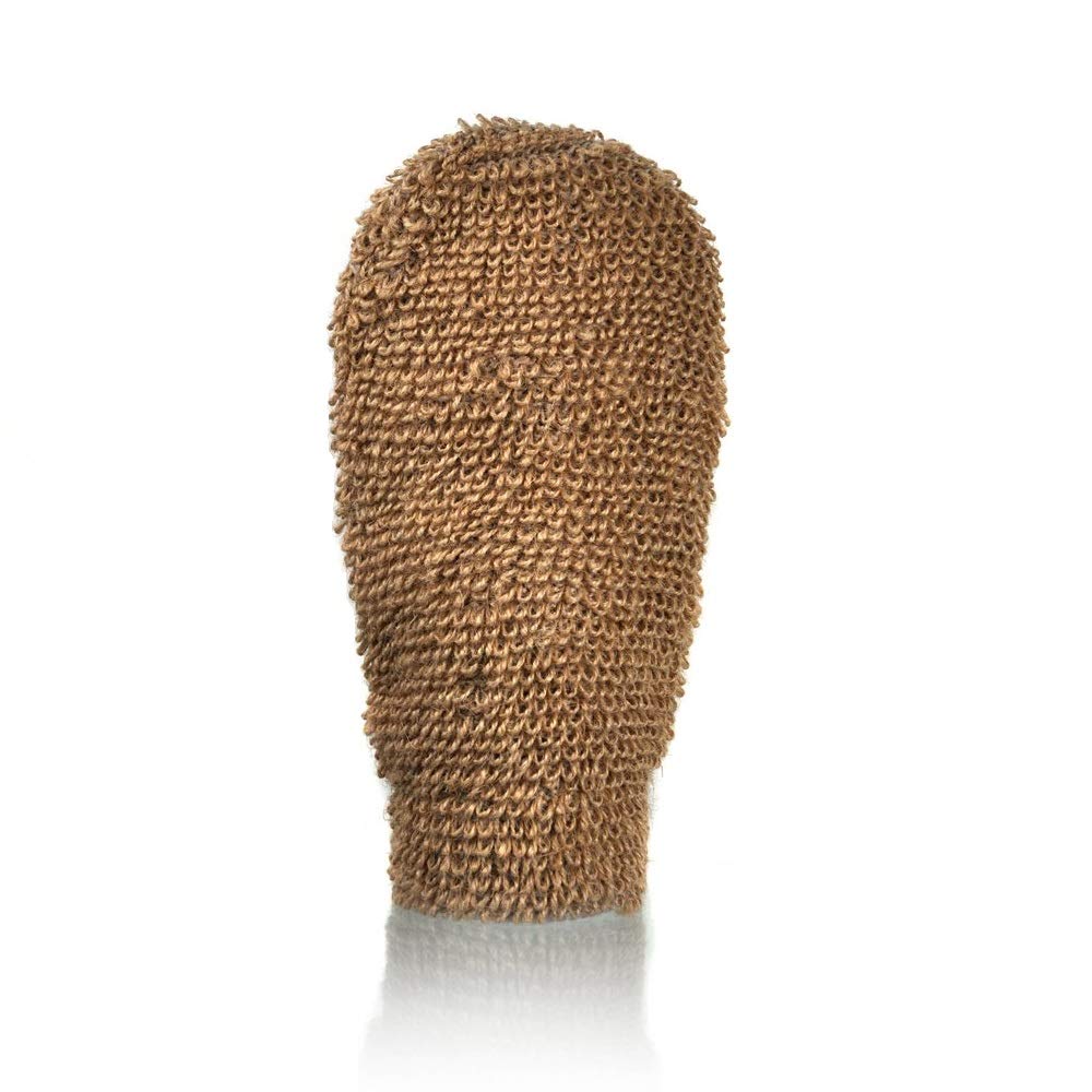 Natural Jute Bathing & Exfoliating Wash Mitt - Eco-Friendly Spa Essential for Gentle Skin Exfoliation & Relaxing Bath Time
