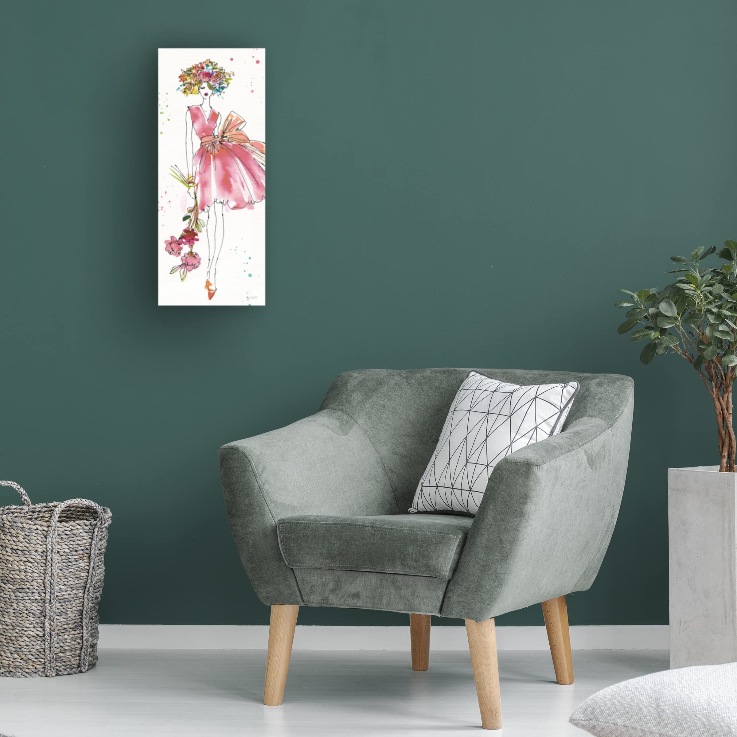 Trademark Fine Art 'Nurse Inspiration II' Canvas Wall Art Print by Wild Apple - Perfect for Hospital Decor, Nursing Gifts & Home Office Inspiration