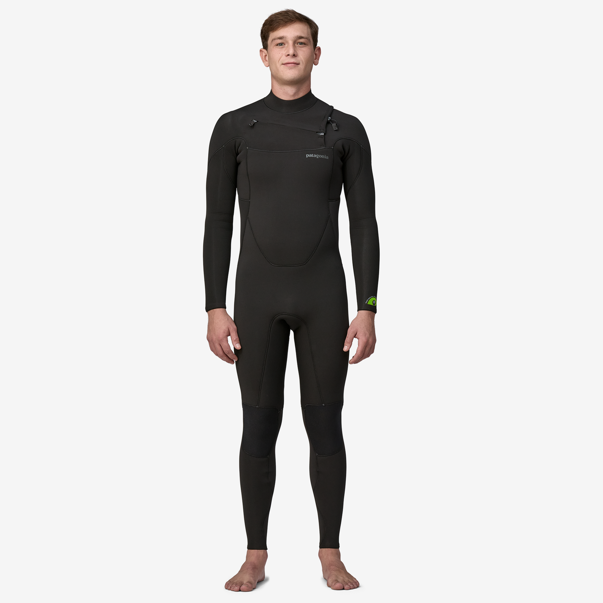 Men's R2 Yulex Regulator Front Zip Full Wetsuit for Scuba Diving, Surfing & Water Sports - Premium Neoprene Suit for Warmth & Flexibility