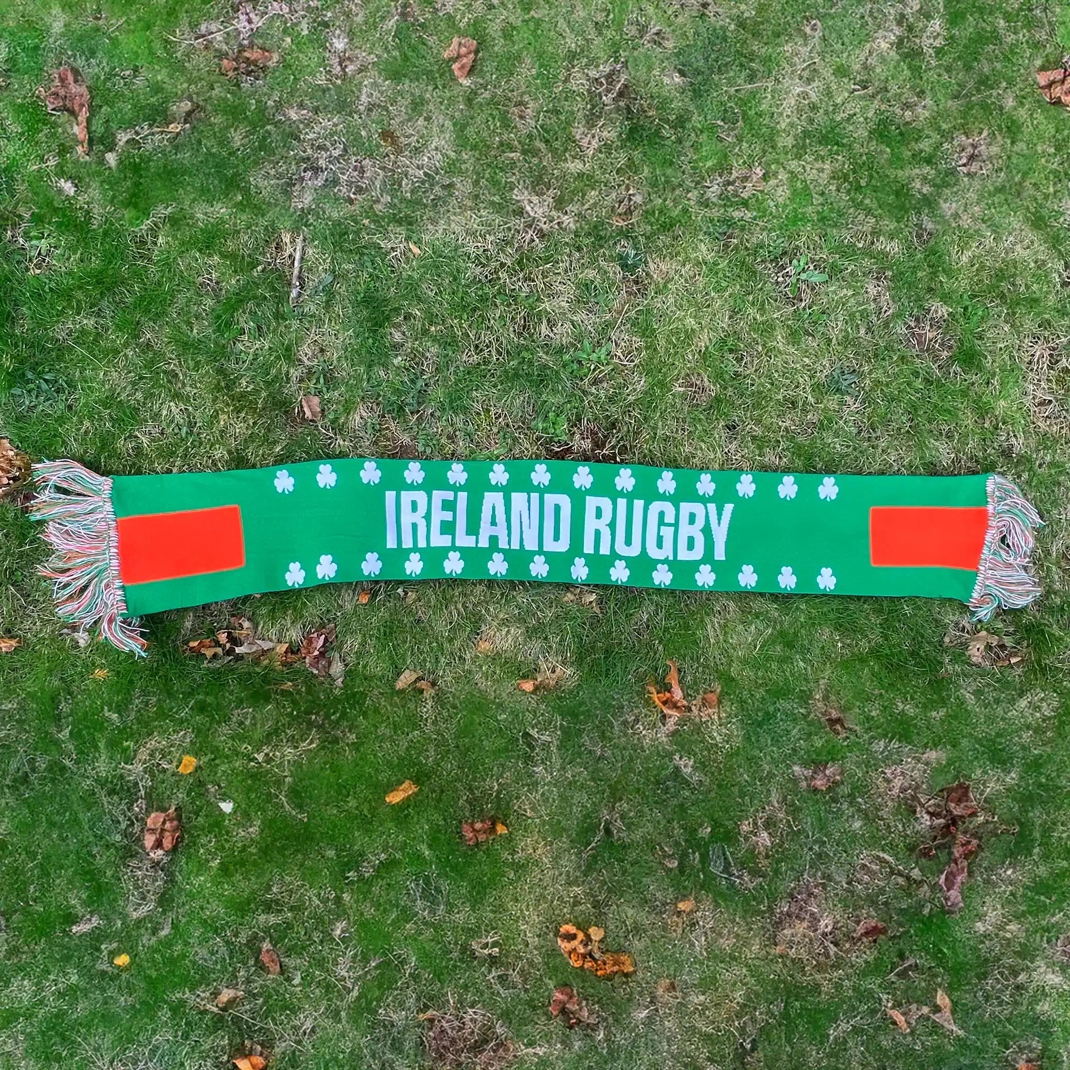 Ireland Rugby Scarf - Official Irish Rugby Team Fan Gear, Warm Wool Blend Winter Accessory for Men & Women - Perfect for Match Days, Cold Weather & Sports Events