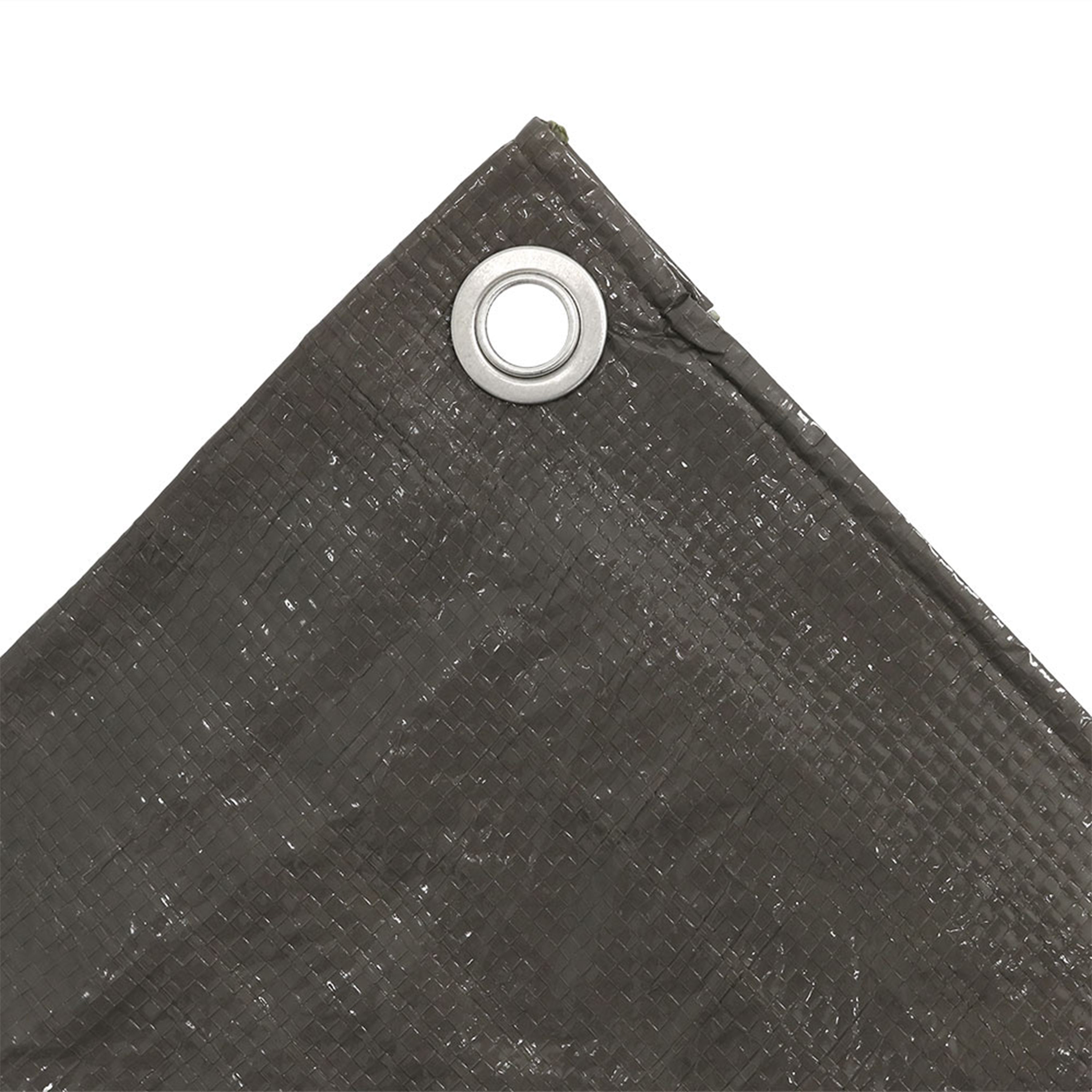 Heavy Duty Poly Tarp - 10x12ft Waterproof, UV Resistant, Multipurpose Outdoor Cover for Camping, Roof, Boat & Construction - Durable, Weatherproof & Tear-Resistant Material