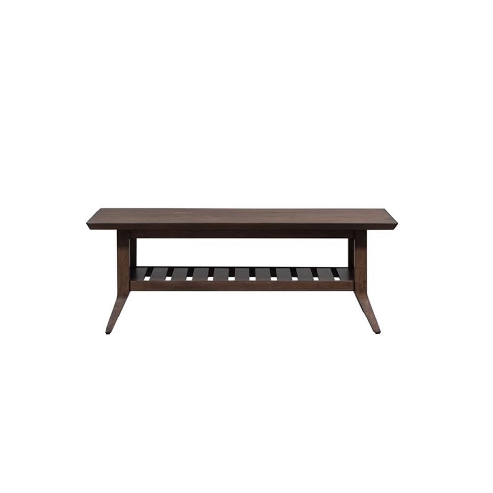 Liberty Furniture Ventura BLVD Rectangular Coffee Table - Modern Living Room Centerpiece for Home Decor & Entertainment Spaces