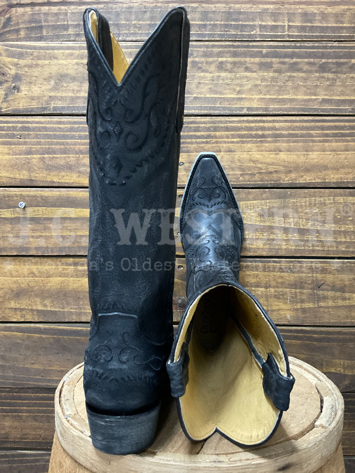 Old Gringo YL161 2 Women's Sintra Leather Boots - Black Western Cowgirl Boots for Country Dancing & Rodeo Events