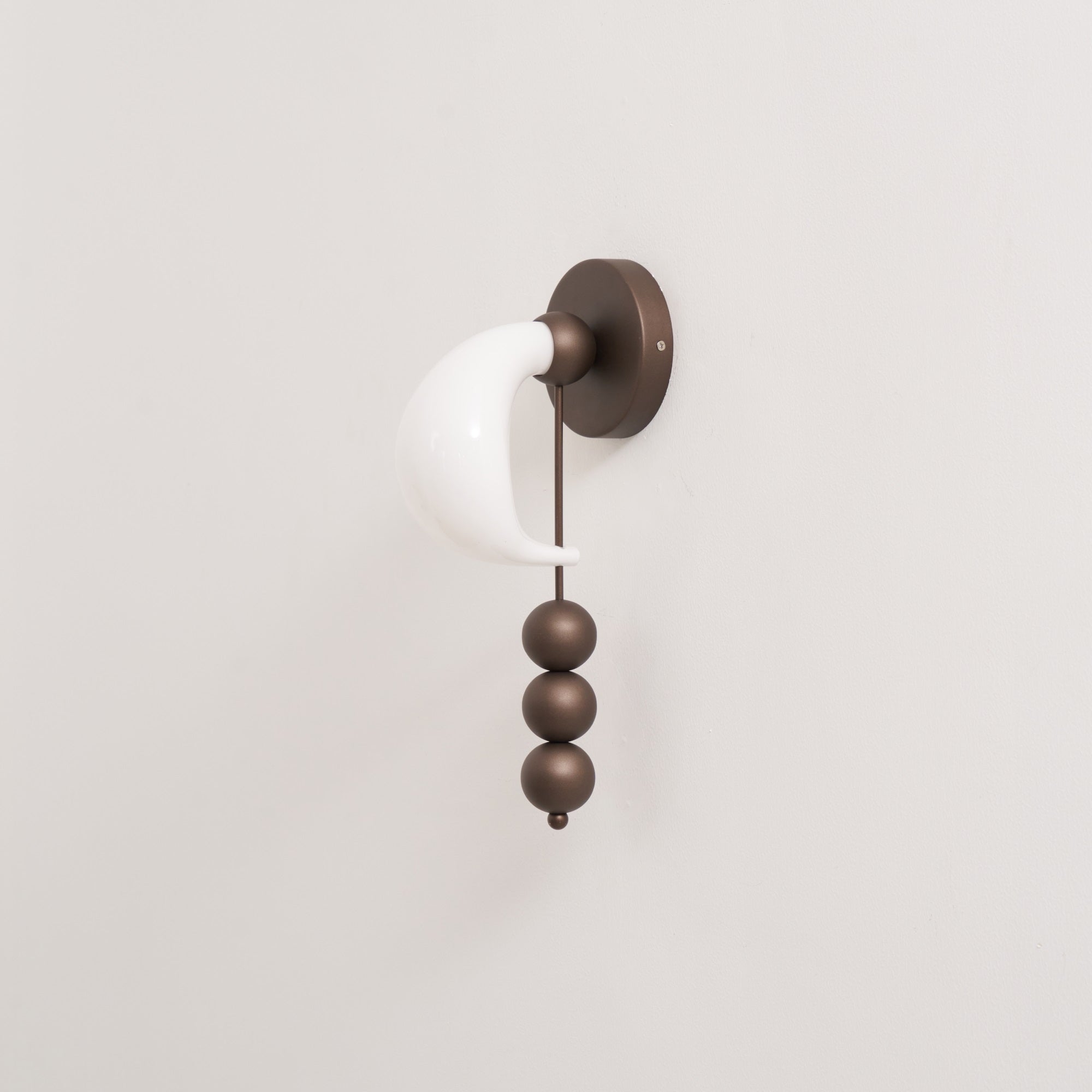 Alabris Modern Wall Sconce Light Fixture - Indoor/Outdoor LED Wall Lamp for Bedroom, Living Room, Porch & Patio Lighting - Dimmable Energy Saving Home Decor