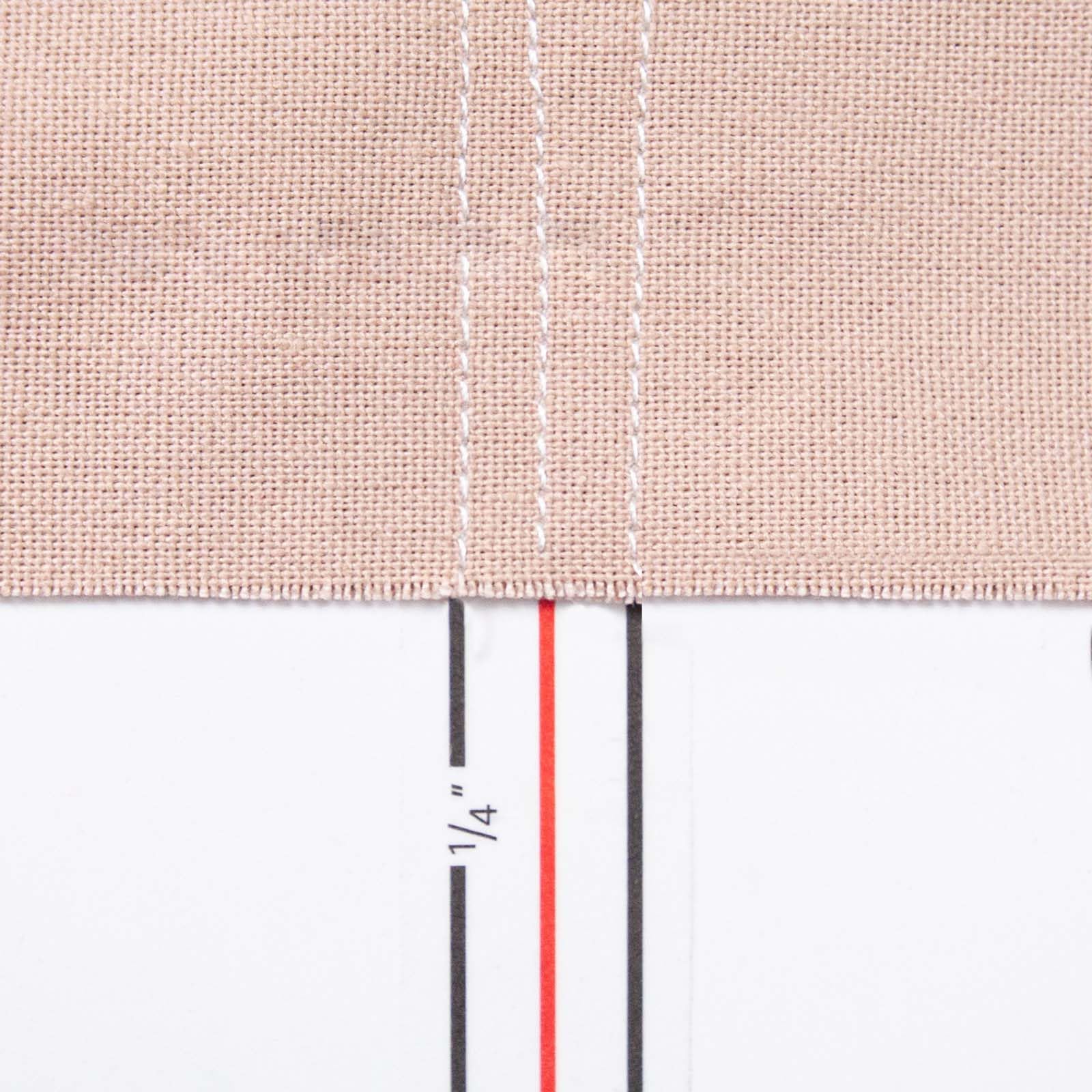 Waterproof Diagonal Seam Tape - 1/4 Inch Sewing Machine Basting Tape & Seam Guide - Perfect for Quilting, Garment Making & DIY Sewing Projects