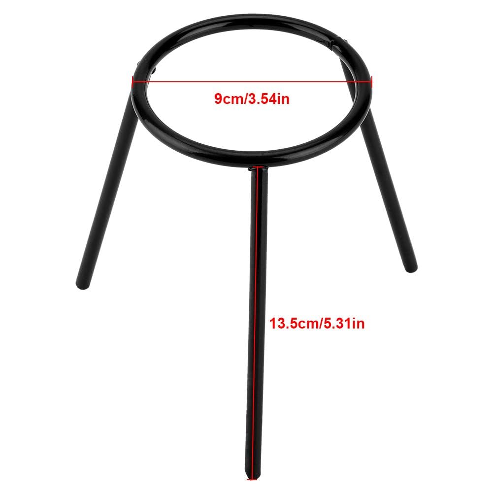 Bunsen Burner Tripod Stand with Alcohol Lamp - Lab Equipment for Chemistry Experiments, School Science Projects & Soldering Work - Durable Support for Laboratory Use