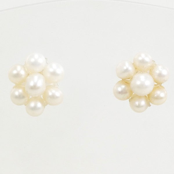 18K Yellow Gold Pearl Earrings for Women - Classic Elegant Jewelry Gift for Wedding, Anniversary & Special Occasions