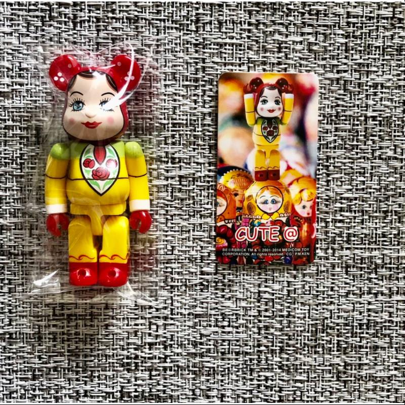 Bearbrick Series 28 CUTE Matryoshka Russian Doll 100% Authentic Collectible Figure - Perfect for Anime Fans, Toy Collectors & Home Decor Display