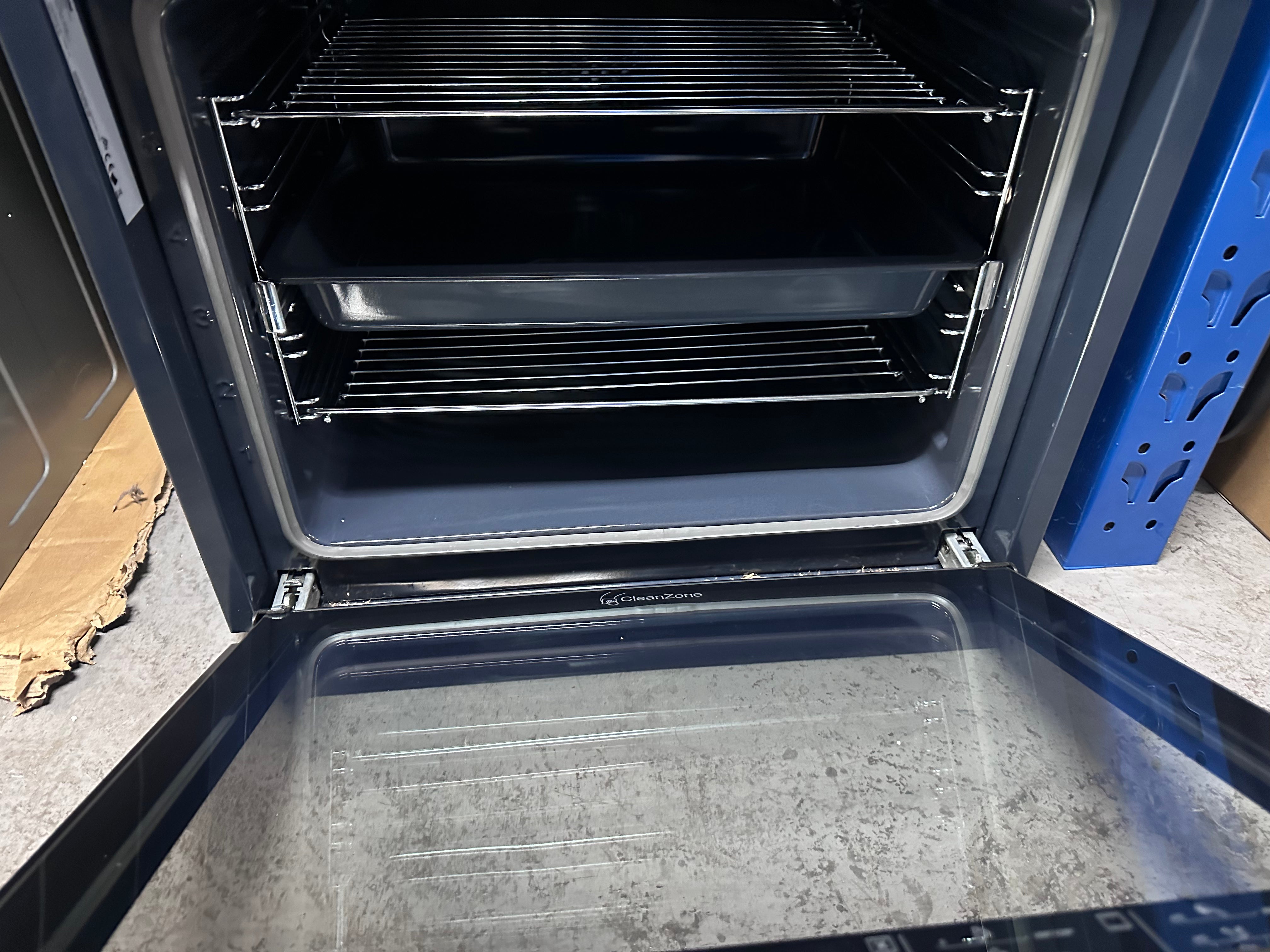 Beko BBO6811DDX 60cm Built-in Double Oven - Multifunction Convection Oven with 10 Cooking Modes [Factory Refurbished] - Perfect for Baking, Roasting & Family Cooking