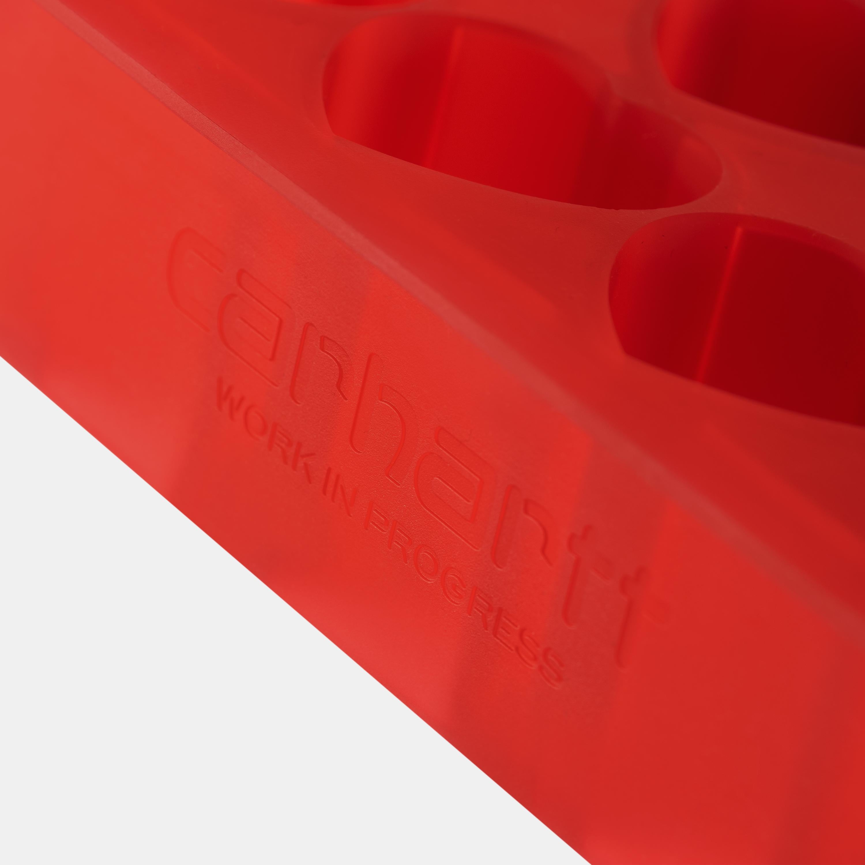Heart-Shaped Ice Cube Tray - Perfect for Cocktails, Romantic Dates & Valentine's Day - BPA-Free Silicone Mold for Creative Ice Cubes (Scarlet Red)