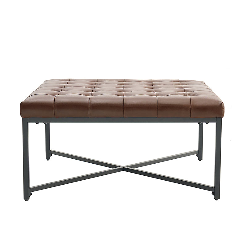 Modern Industrial Waterproof Coffee Table - Durable & Stylish for Living Room, Office, or Outdoor Use