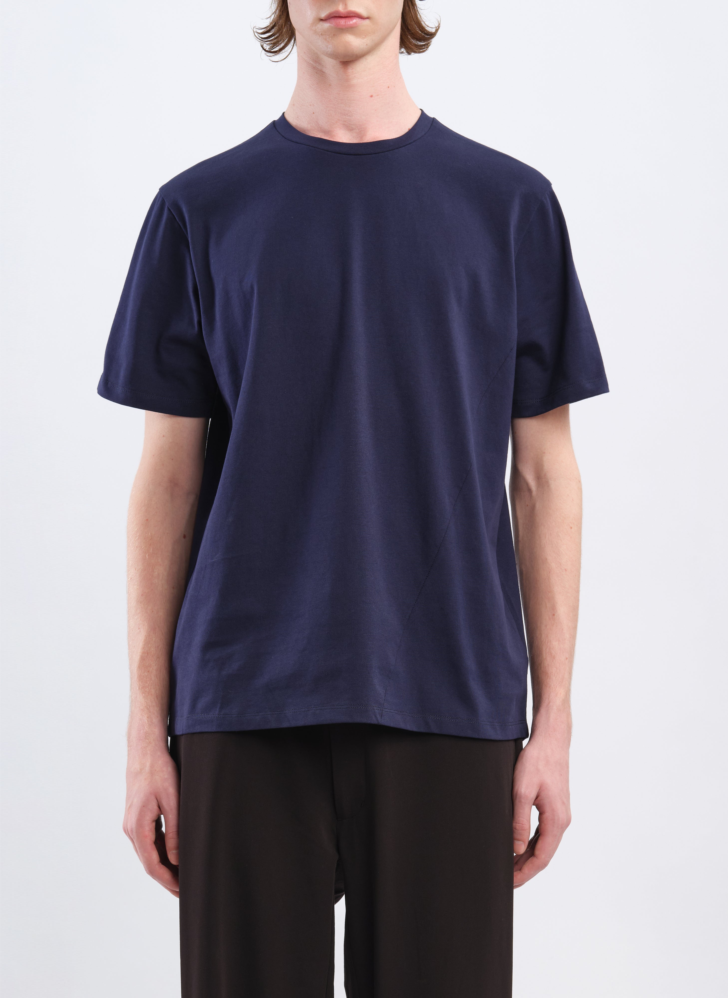 Premium Mercerized Cotton T-Shirt (T01) - Soft & Durable Men's Casual Wear for Everyday Comfort & Style