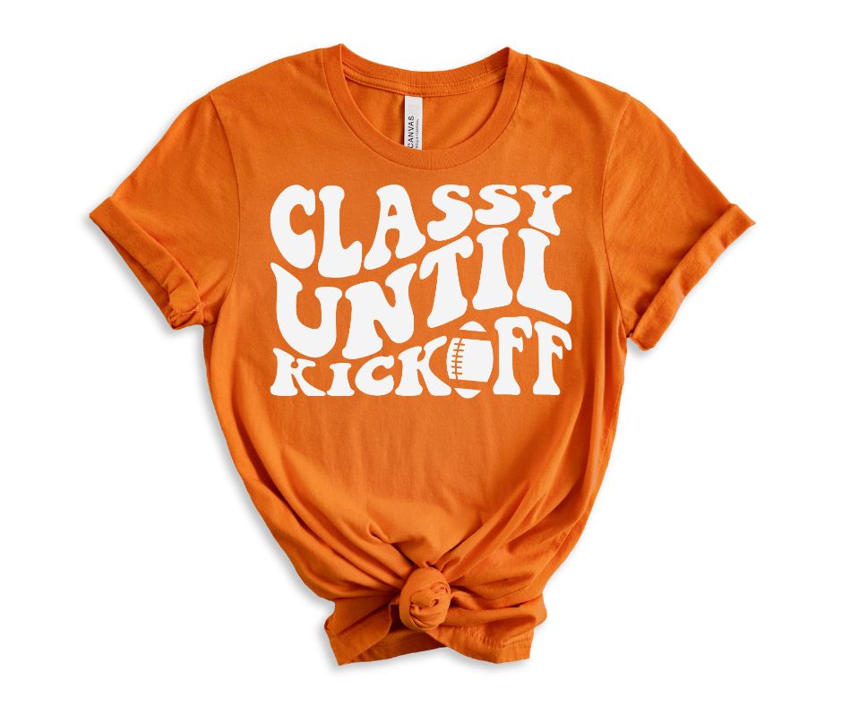 Stylish Graphic Tee for Football Fans - 10 Vibrant Color Options | Perfect for Game Day, Tailgating & Casual Wear