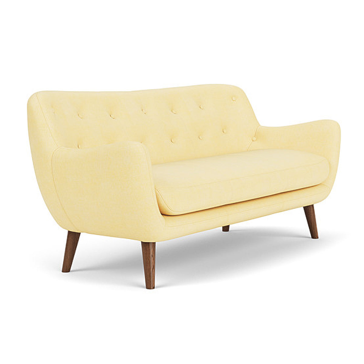 Herman Fabric 3-Seater Sofa - Modern Living Room Couch for Small Spaces, Comfortable Sectional Sofa for Apartment, Dorm & Home Decor | Perfect for Relaxing, Entertaining & Family Gatherings