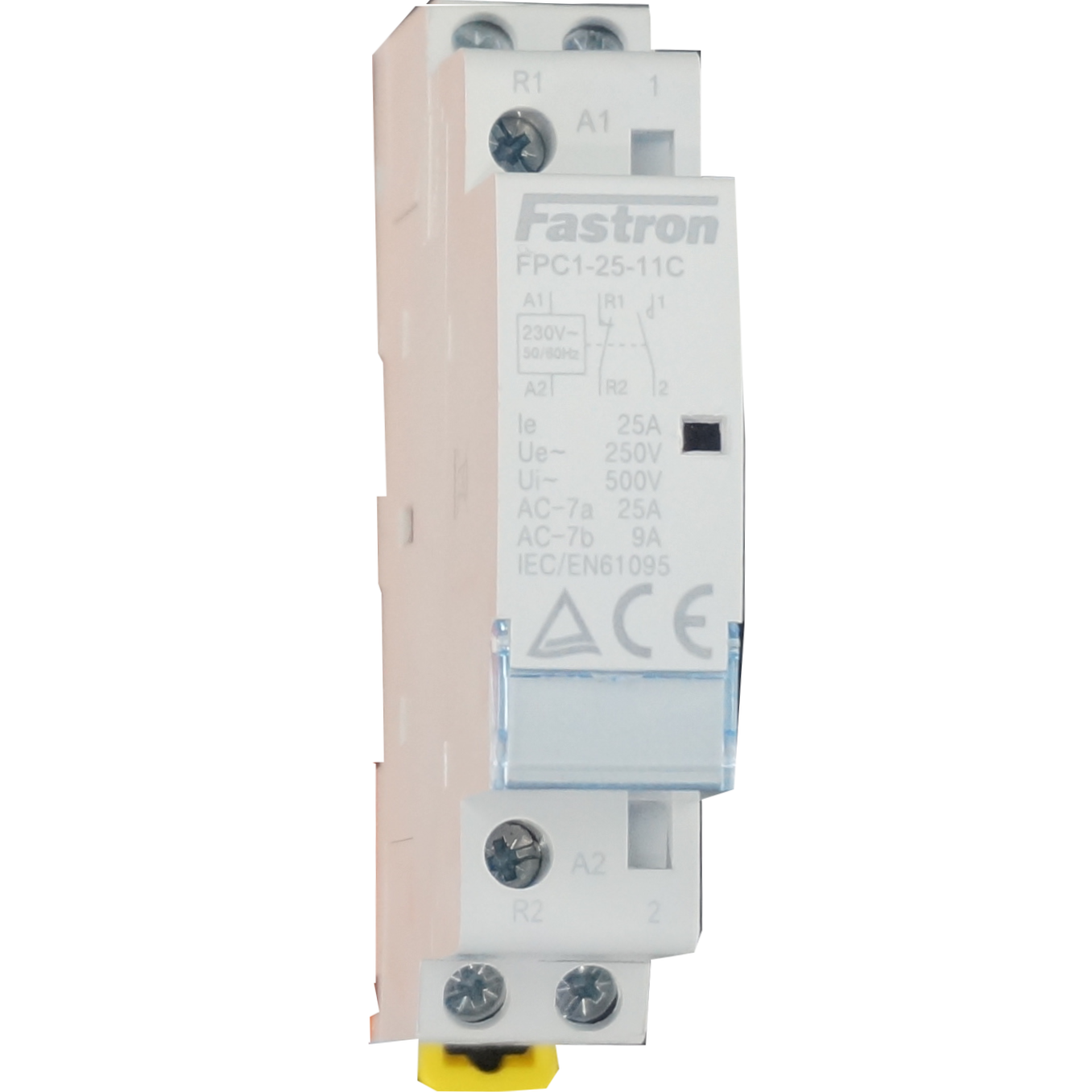 32A 24VDC Modular Contactor - 2 Pole SPST NO/NC, 230VAC 50/60Hz with Manual Override | Industrial Control & Automation for HVAC, Pumps, and Electrical Panels