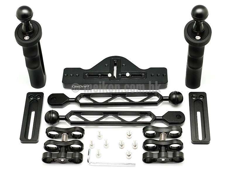 Full Aluminum Tray for Underwater Camera Housing - Compatible with YS Arm Setup | Perfect for Scuba Diving & Underwater Photography