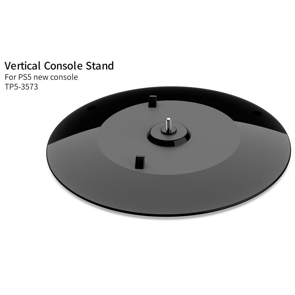 PS5 Slim Vertical Stand Holder - Replacement Bracket for PS5 Slim Digital & Optical Drive Edition | Perfect for Gaming Setup & Space-Saving Storage