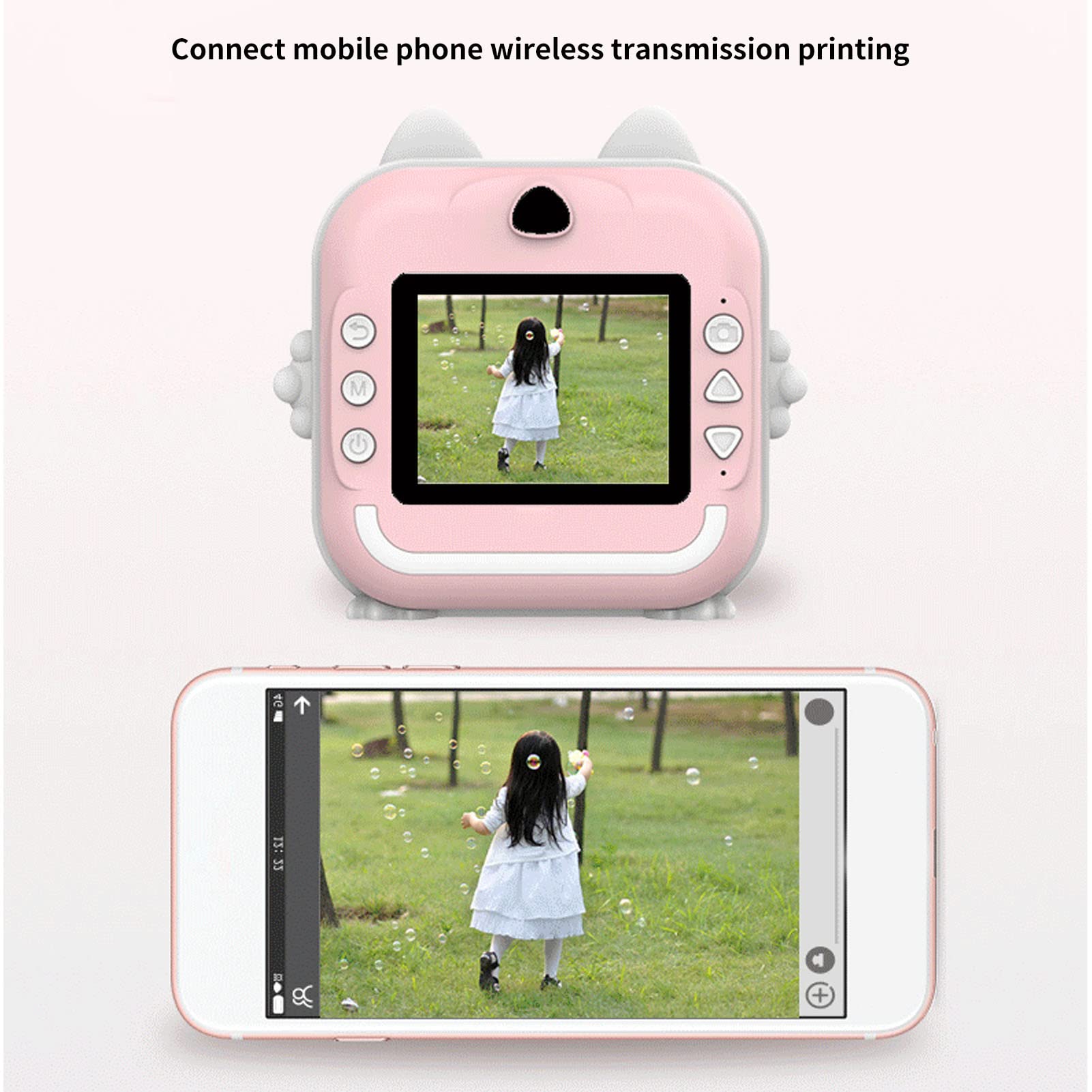 Kids Instant Print Camera - 24MP 2.4