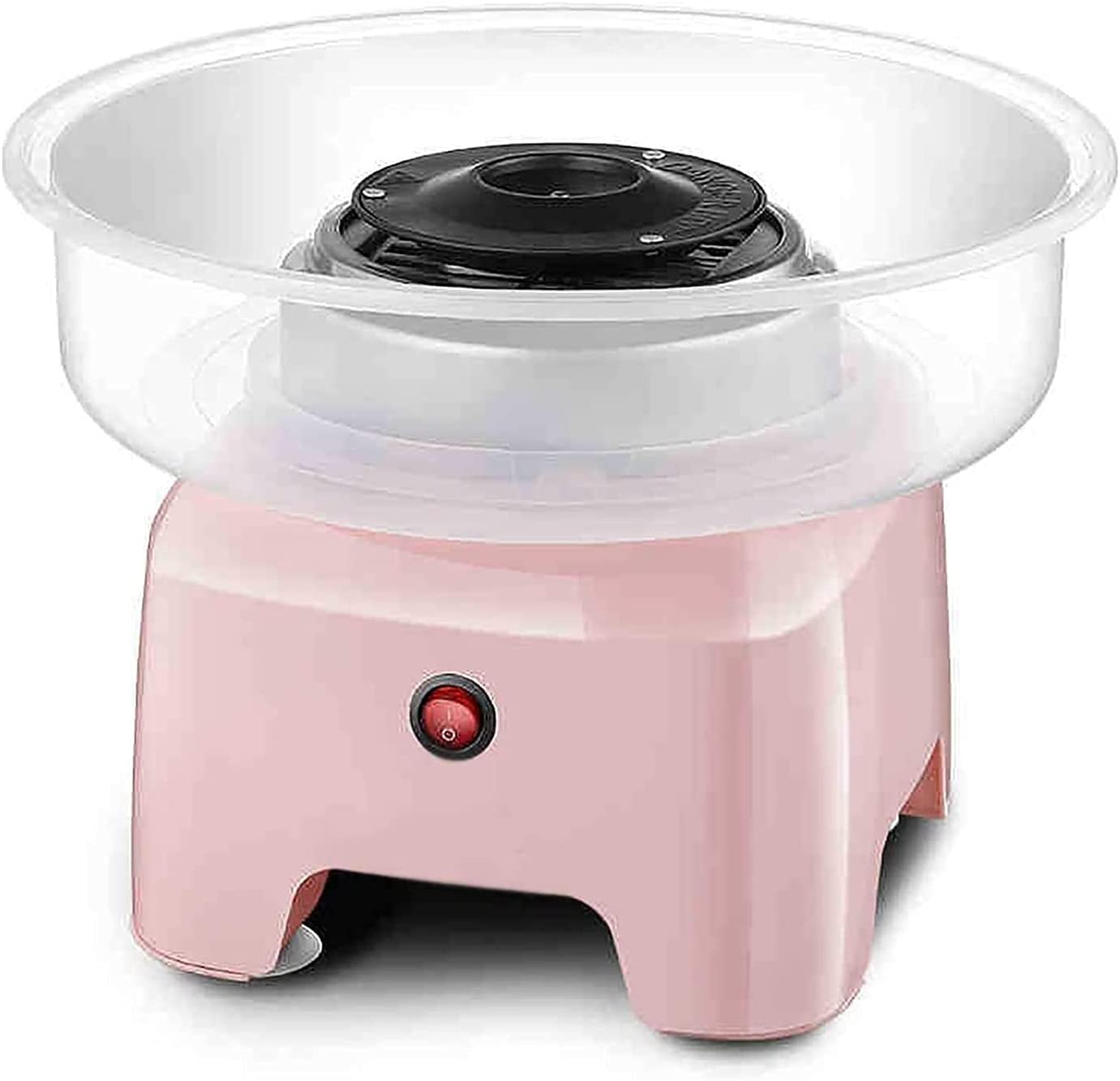 Pink Electric Cotton Candy Machine for Kids - Mini Countertop Cotton Candy Maker with Floss Sugar, Cones & Scoop - Perfect for Birthday Parties, Carnivals & Home Fun