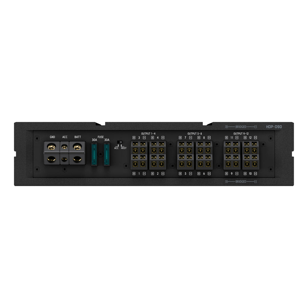 Alpine HDP D90 14-Channel High-Resolution Digital Sound Processor and Amplifier - Premium Car Audio System for Enhanced Music Experience
