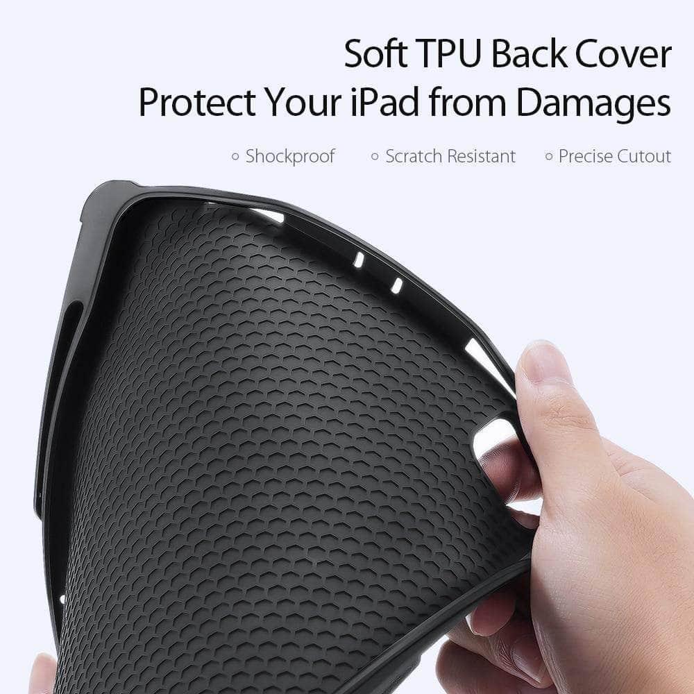 Xumu iPad 9 10.2 Inch Backlit Detachable Magic Keyboard Case with Multi-Angle Stand - Perfect for Work, Study & Travel