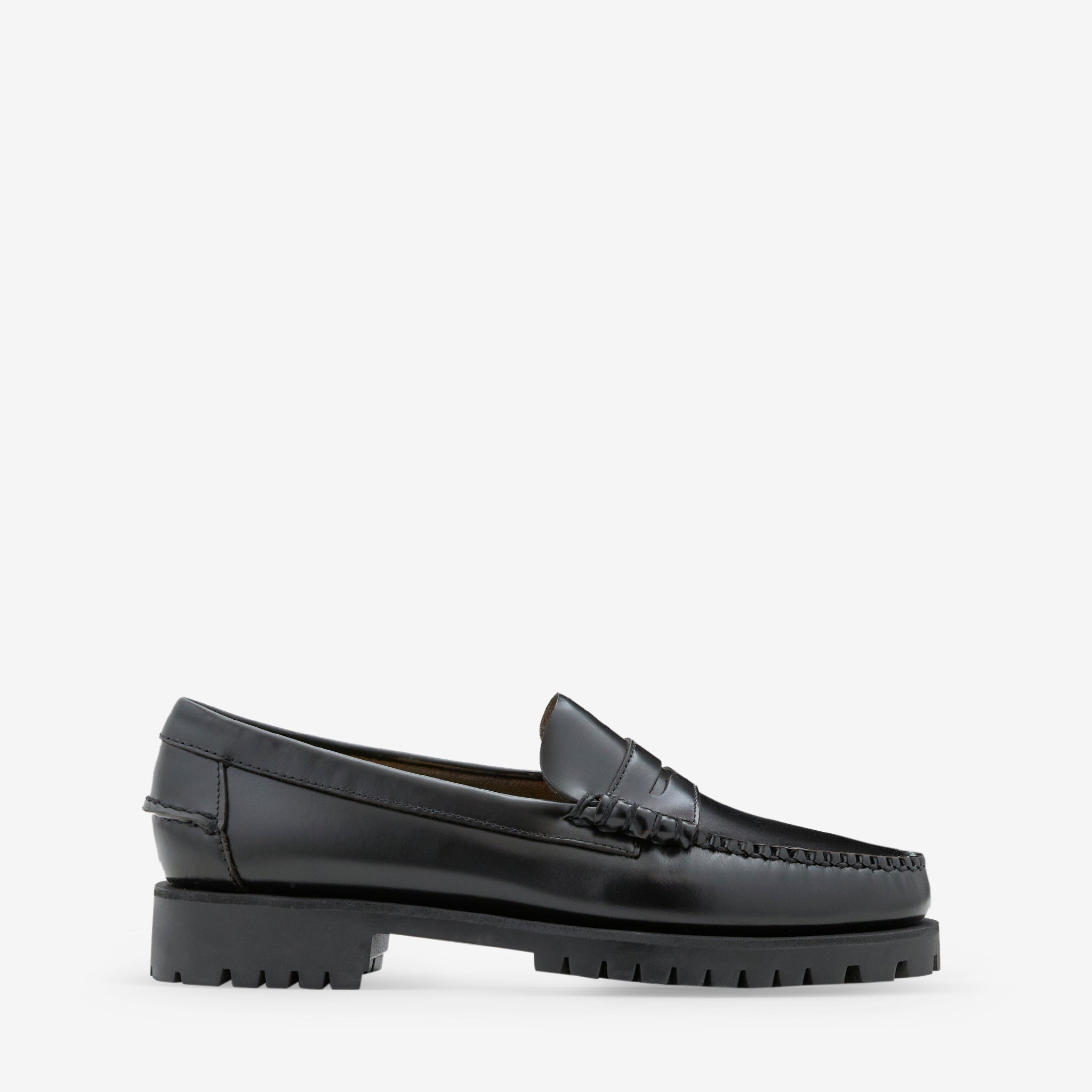 Black Dan Lug Women's Shoes - Stylish & Comfortable Footwear for Casual Wear, Work, and Everyday Outings