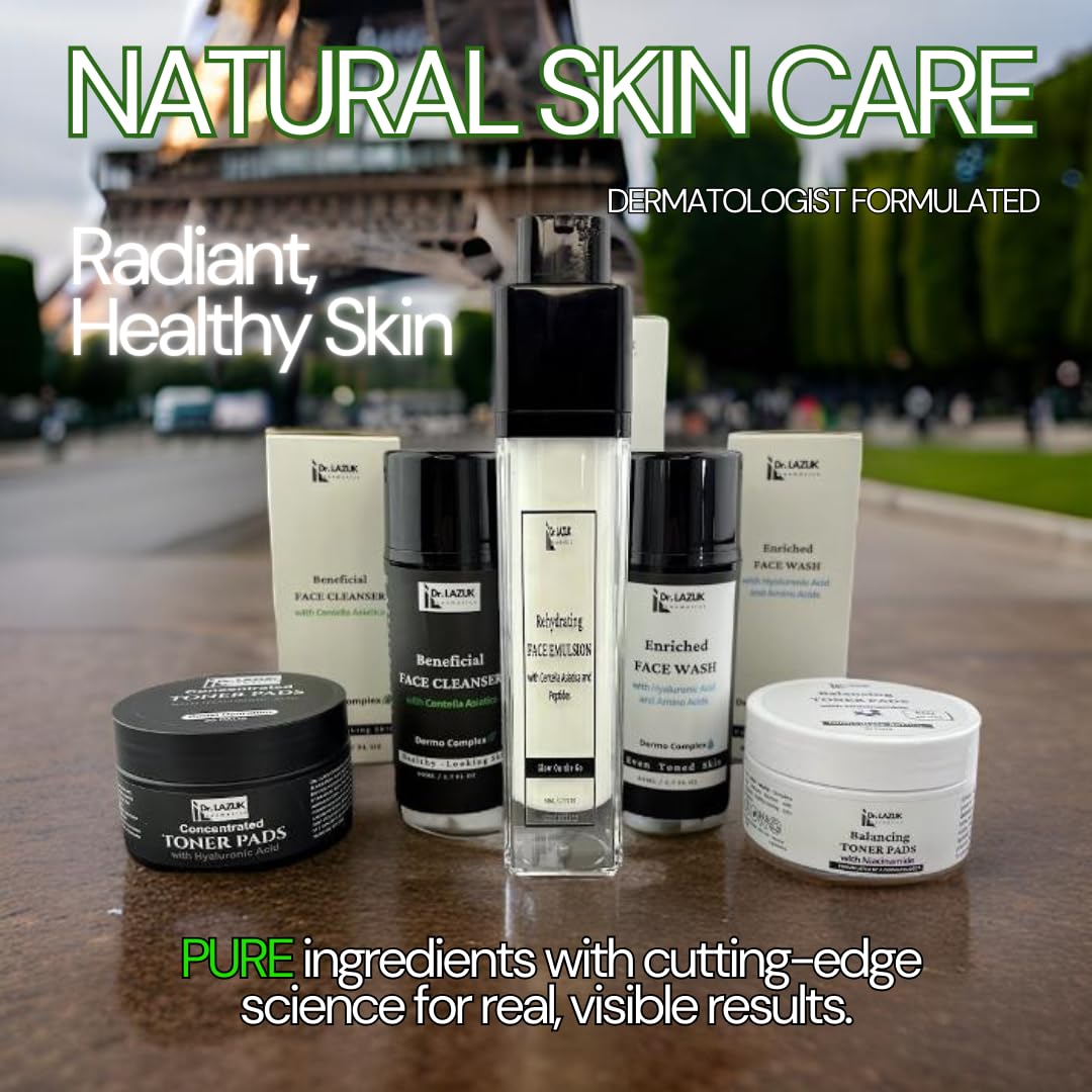 Gentle Face Cleanser with Centella Asiatica & Madecassoside for Sensitive Skin | Dermo Complex Formula | Daily Cleansing, Acne Relief & Skin Soothing