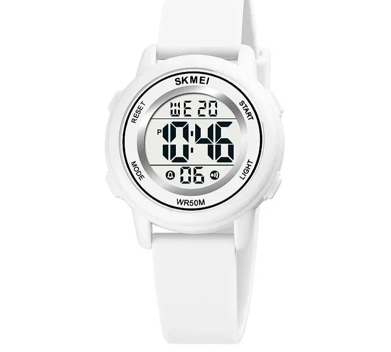 Waterproof Digital Sports Watch for Men & Women - LED Display, Stopwatch, Alarm - Perfect for Running, Swimming, Gym & Outdoor Activities