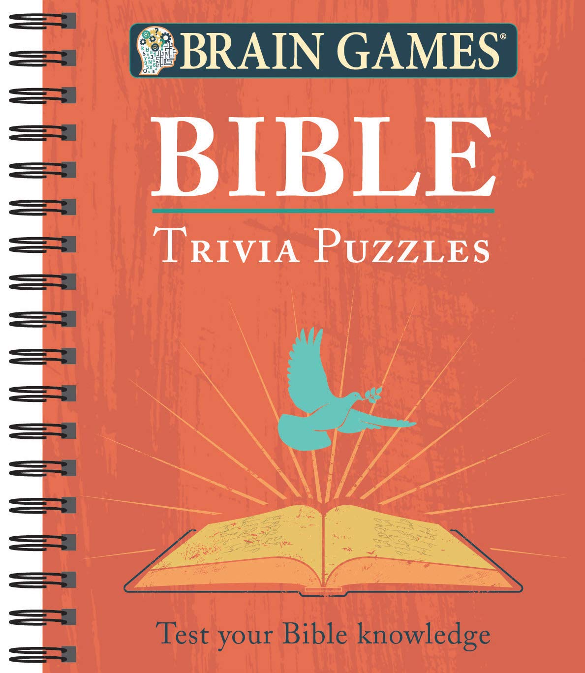 Brain Games Trivia - Bible Trivia Challenge | Fun Christian Family Game for Bible Study & Church Events | Perfect for Sunday School, Youth Groups & Family Game Nights