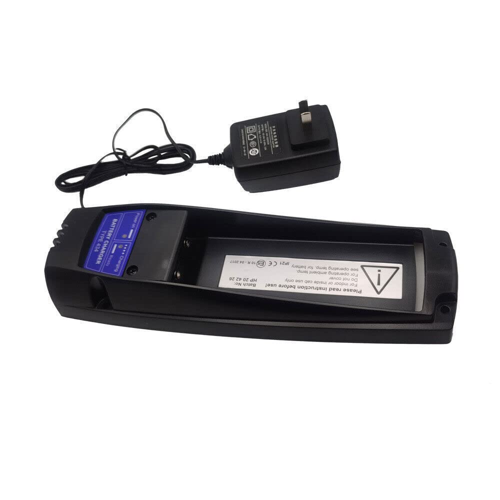 Original 110V Charger for Scanreco 434 Battery - Compatible with 7.2V SCANRECO 592, 590 & EEA4291 Batteries - Fast Charging Power Supply for Industrial Equipment & Remote Controls