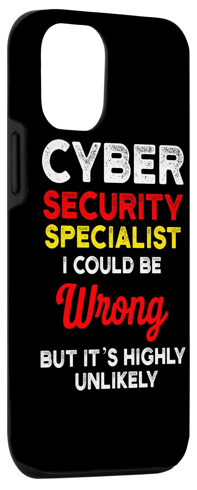iPhone 12/12 Pro Shockproof Case - Certified Cybersecurity Protection for IT Professionals | Perfect for Office, Travel & Daily Tech Security