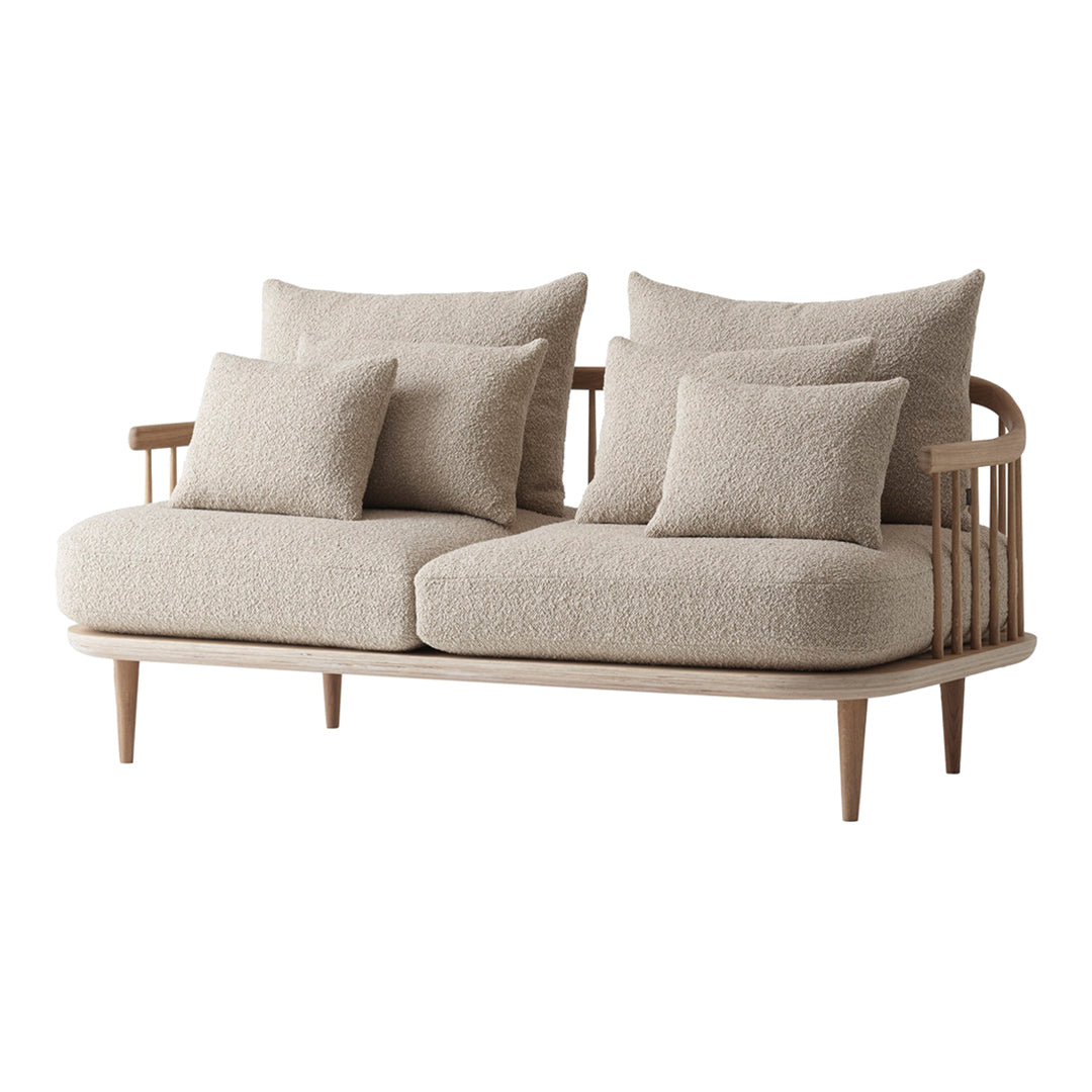 FLY SC2 2-Seater Sofa - Modern Loveseat for Small Spaces | Perfect for Living Room, Apartment & Office Waiting Area