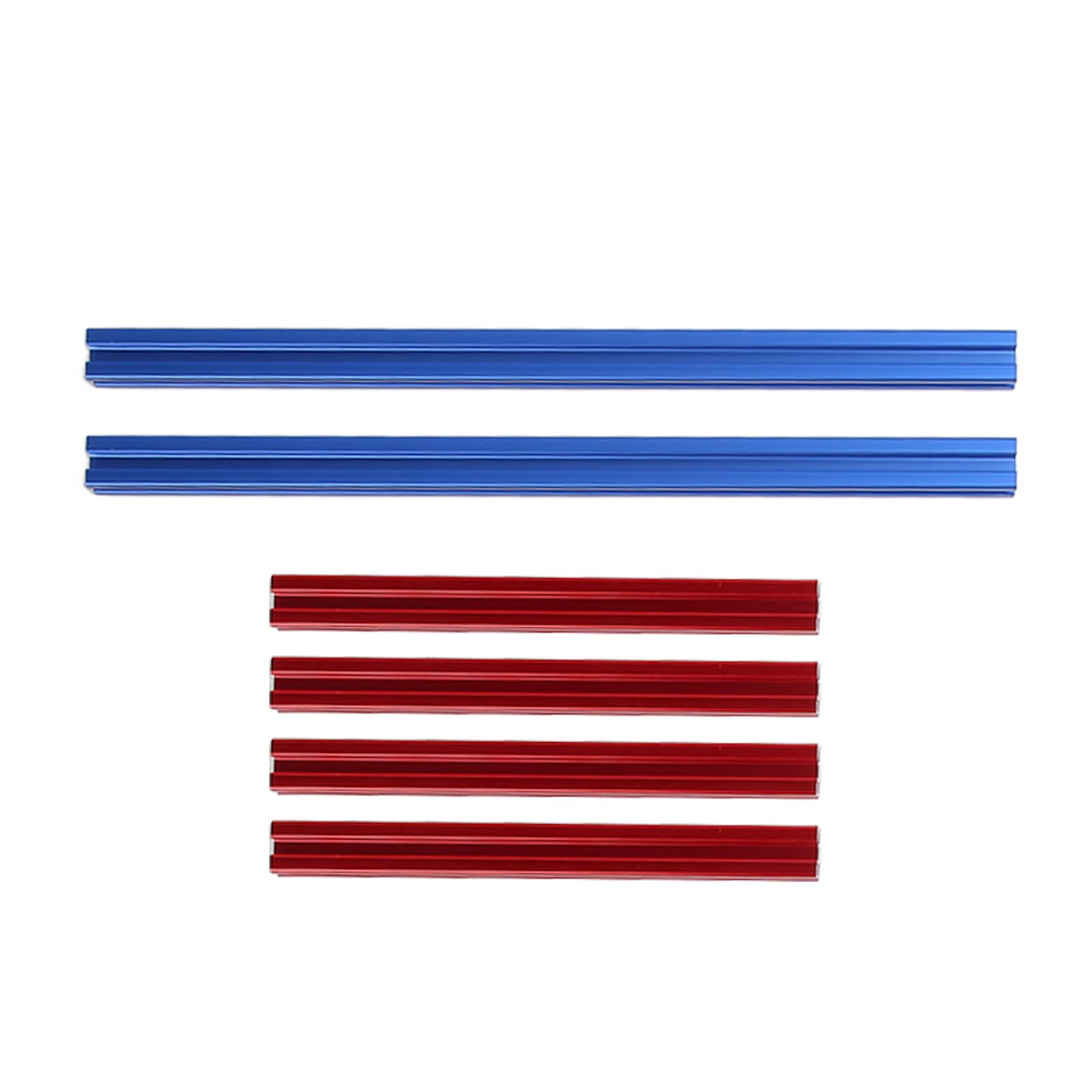 Yunseity DIY MATX Open Air Computer Case - Aluminum Frame PC Test Bench, Vertical Motherboard Chassis Kit (Blue/Red) for Gaming Rigs & Custom PC Builds | Perfect for Tech Enthusiasts & Hardware Testing